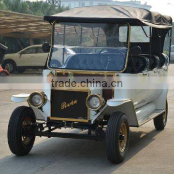 2017 Popular 5KW Vintage Smart Electric Tourist Bubble Car With Door photo-3