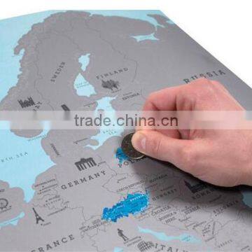 CT-749 The New European Version of Map Fun Essential European Tour Map World Map of Europe photo-3