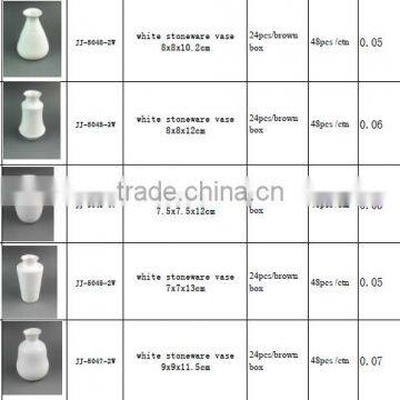 Pure Purple and Red Bud Ceramic Flower Vase ,mini Stoneware Vase photo-2