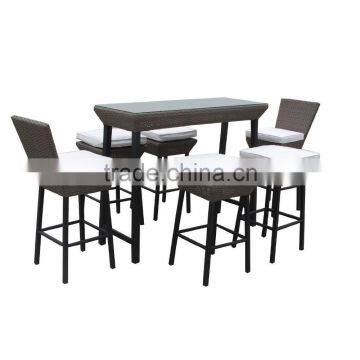 2017 Sigma Promotion Mobile Modern Rattan Home Coffee Bar Furniture photo-5