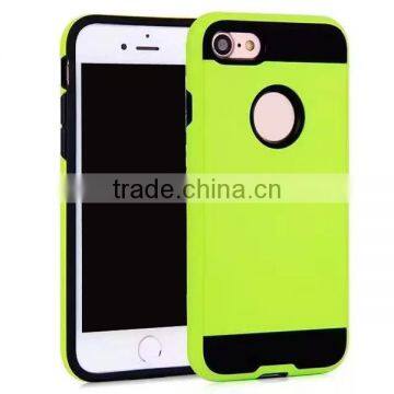 Wiredrawing Phone Case TPU + PC Combo Phone Shell Protective Back Cover for IPhone 7 photo-2