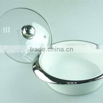 Stock Ceramic Soup Tureen With Glass Lid/cover With Cheap Price photo-3