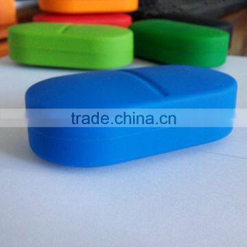 New Fashion Eco-friendly Silicone Medical Six-compartment Pill Cases/Medical Storage Silicone Pill Cases photo-4
