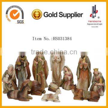 24 Inch Outdoor Decoration Handmade Religious Items Resin Nativity Figurines photo-2