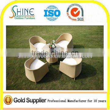 C488 PE Rattan Furniture Wholesale Luxury Cafe Tables and Chairs