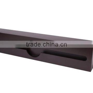 MDF Wooden Wall Mounted Wine Display With Stemware Holder New Design Wall Shelf for Wine Holder Floating Wine Rack photo-5