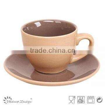 two tone stamp with Cup Saucer Cheap high quality modern style new design