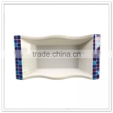 Ex- Factory Price Plaid Green Colored Customize Bowl With Scale photo-4