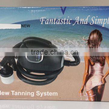 Mini Tanning Bed Machine System Professional Airbrush HVLP Home Tanning Spray Gun photo-5
