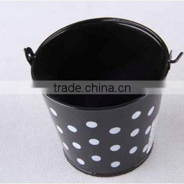 High Quality Chinese Factory New Style Garden Bucket for kids with dot printing