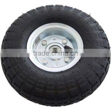 pneumatic rubber wheel 4.10/3.50-4