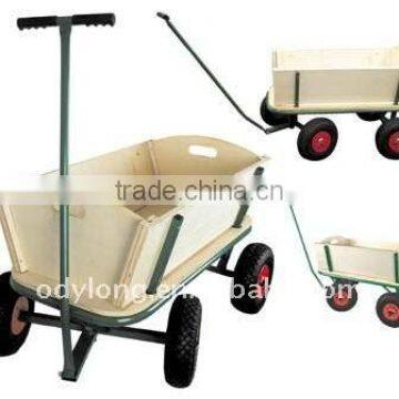 china garden hand tool car wooden material