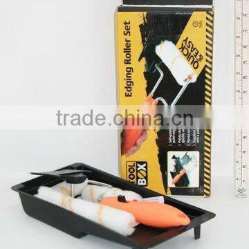 4PC PAINT ROLLER WITH TRAY