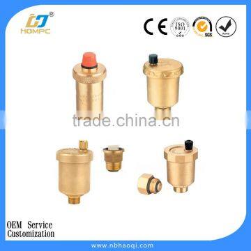 Brass / stainless steel air valve for gas outlet