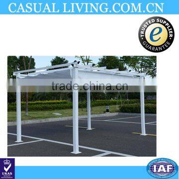 3x4m Outdoor Metal White Waterproof Polycarbonate outdoor Gazebo