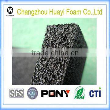 black foam rubber sheet open cell epdm rubber foam sheet