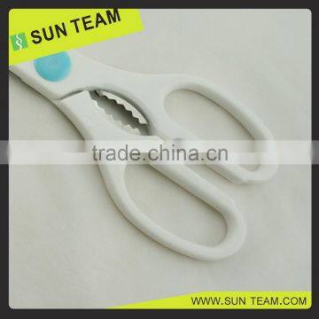 SK023 8-1/4" FDA Certificated Magnetic Cover Kitchen Scissor With Bottle Opener photo-2