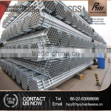 galvanized tube erw steel pipe