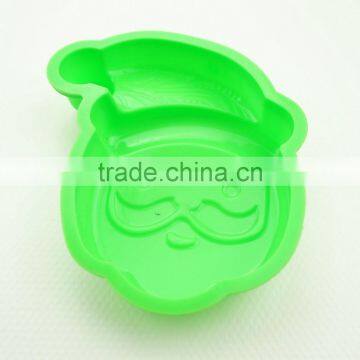 11183 High Quantity Eco-friendly Santa Claus Shape Silicone Chocolate Mould,soap Mold,diy Cake Mould photo-4