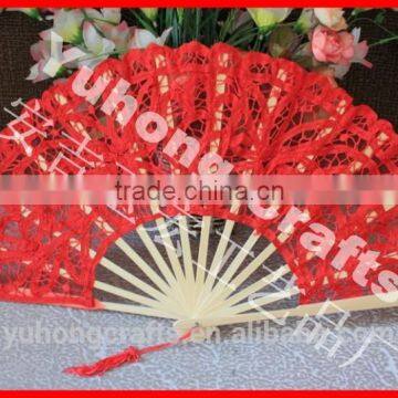 High quality lace crafts fan