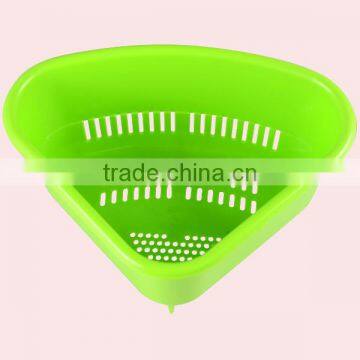 Food Grade Kitchenware Triangle Plastic Rice Colander photo-3