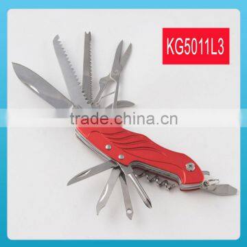 2014 Newest High Quality Stainless Steel Pocket Multi Knife Tools KG5011L3