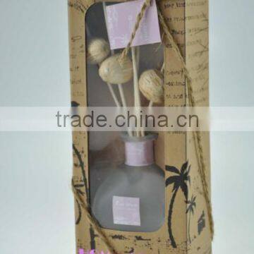 New Designed Aroma Reed Diffuser,rattan Ball Diffuser,glass Bottle Set photo-3