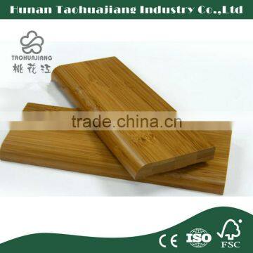 Natural Horizontal Bamboo Molding For Bamboo Flooring