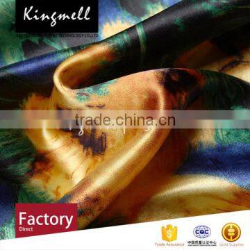 Elegant Digital Printed Silk Scarf for Ladies in Spring and Autumn photo-2