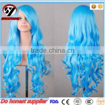 Colorful Fashion Cosplay Wig Bob Style Human Hair Wigs Cheap Party Wigs photo-2