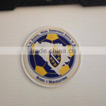 China Direct Factory Wholesale Fashion Woven Patch, Woven Badge photo-2
