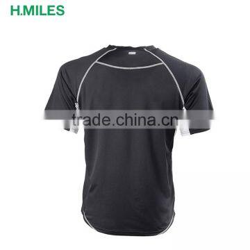 2017 Sport Wear Spandex / Polyester Sports Gym Shirt Jogging Running Top photo-2