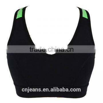 GZY Breathable Comfortable Plain Cheap Wholesale Sports Bra photo-2