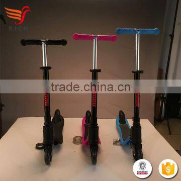 HS-CW1 Wholesale Pupular Design 2 PU Wheels Kick Scooters for Adult photo-5