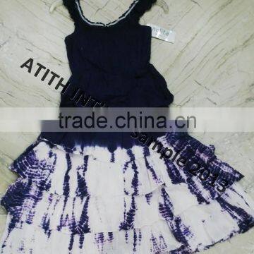 Cotton New Fashion Ladies Mini Dresses photo-5