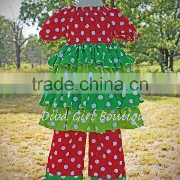 Newly Fashion Baby Clothes Christmas Outfit For Girls Clothing Set photo-5