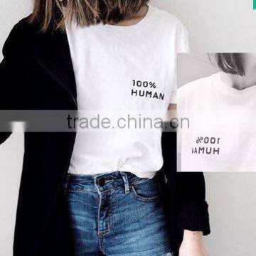 2017 Soft Simple Fashion Wholesale Cotton t Shirt photo-2