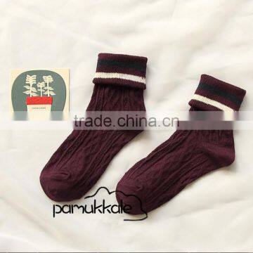 Zm22058a Hot Sale Girls Funny Socks Women Autumn Winter Warm Socks photo-3