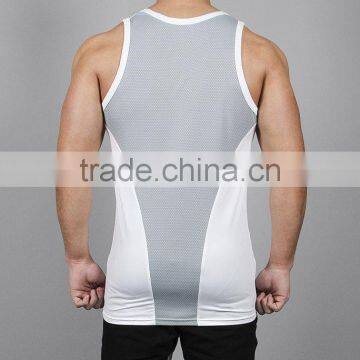Drop Arm Hole Screen Printed Gym Tank Top photo-3