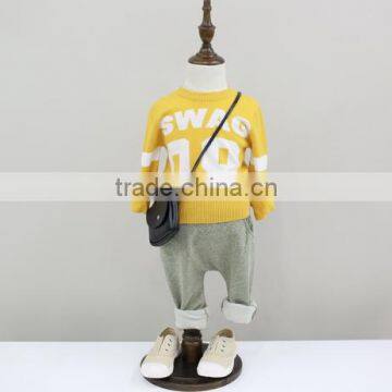 Knitwear Wool Children Children Fashion Sweater Design Fancy Cardigan Man Sweater photo-2