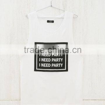 Fashion Men Street Dancing Tank Top Hip Hop Tank Top photo-2