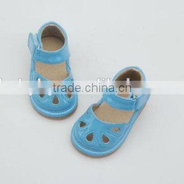 Skidproof Patent PU Leather Lovely Toddler Wholesale Squeaky Shoes photo-2