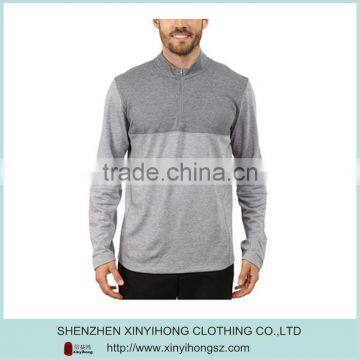 High Quality Zip Tops,contrast Cuffs no Hoodies,long Sleeve t Shirt