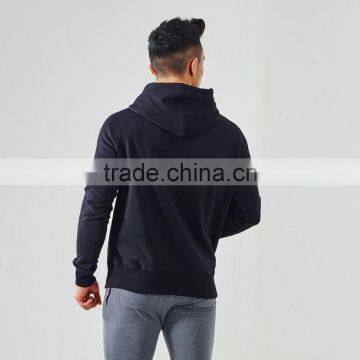 Custom Muscle Fit Polar Gym Jacket Men Fleece Sweatshirt Pullover Hoodie photo-6