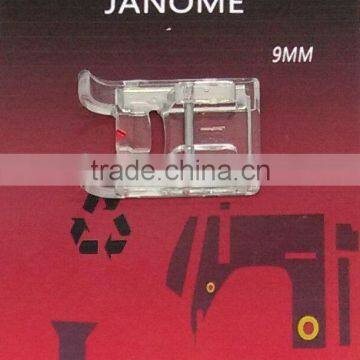 Janome Custom Crafted ZigZag Foot for Horizontal Rotary Hook Models 9mm #200-137-003 photo-2