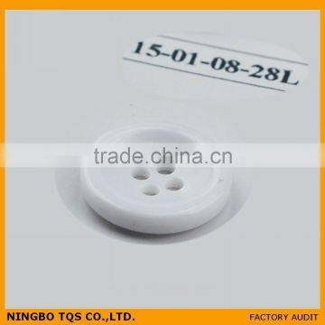 Pearl White Ladies Fur Coat Button photo-3