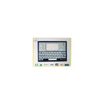 Waterproof Flexible Graphic Overlays For Communication , SGS Touchscreen Overlay