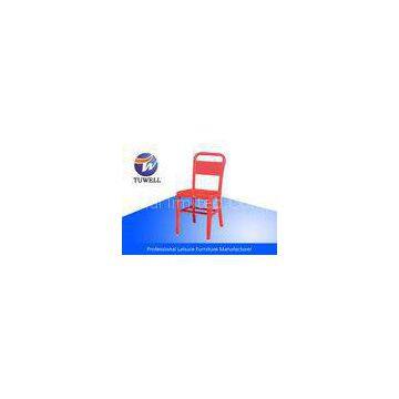 Anodizing Mental Dining Navy Chairs Outdoor Or Indoor , Leisure Navy Chair