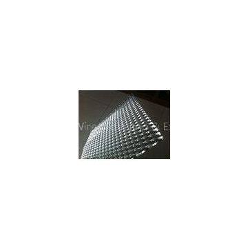 Hot Galvanized Expanded Metal Sheet , Stainless Steel Expanded Metal