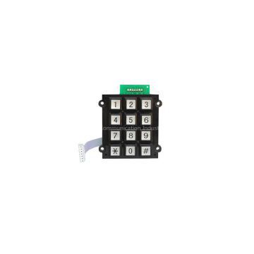 Ningbo yuyao factory Mini metal keypad for mobile phone